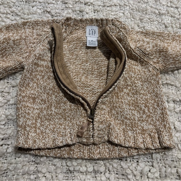 Baby Gap Zip Up Cardigan - Picture 3 of 4